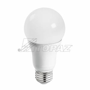 6PK- Topaz LA19/9W/30K/D-46 9.8W A19 LED Light Bulb