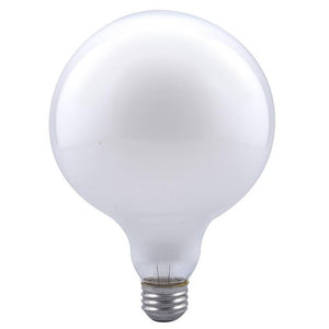 Sylvania 15793 Decorative Incandescent Lamp, 100 W, 120 V, G40, Medium Screw